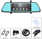 T80 6.86 Inch Automobile Rearview Mirror Wide Angle Lens Car DVR Anti-Glare Night Vision US $102.99 (AU $133) @Coolicool