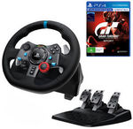 Logitech G29 Racing Wheel + GT Sport $319.96 @ The Gamesmen on eBay