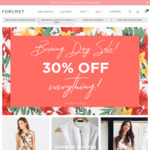 Forcast 3 Days Boxing Day Sale Start Now: 30% off Everything (New Arrival, Full Price and Sale Items) Storewide + Free Delivery*