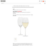 Vue Trieste 350ml White Wine Glass Set 6 Gift Box $12 @ Myer