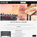 Win a Trip to Coachella for 2 Worth $10,600 from Neverland Store
