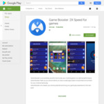 (Android) $0 FREE Game Booster: 2X Speed for Games (Was $0.99) @ Google Play