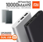 [eBay Plus] 2018 Xiaomi Mi Power Bank 2i 10000mAh (Dual USB, QC) $18.99 Delivered (AU) @ Mobilemall eBay
