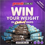 Win Your Weight in OhYeah Protein Bars from Genesis Group Auatralia