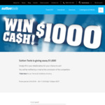 Win $1,000 Cash from Sutton Tools