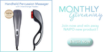 Win 1 of 5 Handheld Massagers worth US $50 from NAIPOcare