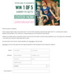 Win 1 of 5 Peter Alexander Harry PJ Sets Worth $99.95 from Seven Network