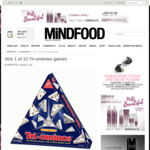 Win 1 of 10 Tri-ominoes Games Worth $24.95 from MiNDFOOD