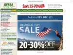 Sierra Trading Post (Outdoor Clothing, etc); Code for 30% off till about 4pm