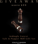Win a Cole & Mason Ardingly Forest Salt and Pepper Mill Gift Set Worth $99 from Mega Boutique