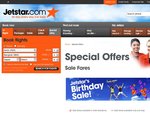 Jetstar's Birthday Sale! Up to 50% off - Melbourne to Sydney $27