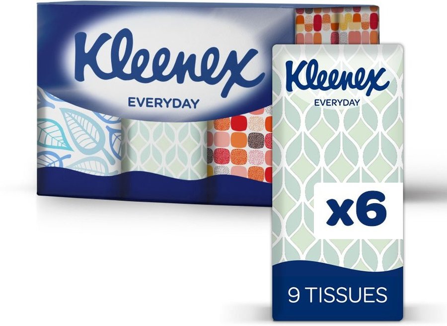 Kleenex Facial Tissues, 72 Pocket Packs 19.99 + Delivery (Free with Prime/ 49 Spend) Amazon