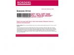 25% Off One Full Price Books At Borders!