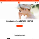 25% off Everything @ JBL