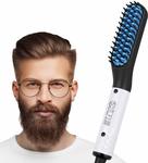 Updated Mens Electric Beard/Hair Straightener Brush Comb $22.5 (Was $30) + Delivery ($0 with Prime/ $49) @ Geekol Amazon AU