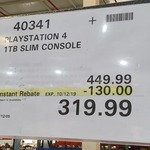 [NSW] Playstation 4 Slim (1TB) Console $319 @ Costco, Auburn