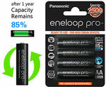 Panasonic Eneloop PRO AA/AAA 800mAh~2500mAh Rechargeable Batteries, AU $10.58 - $16.88 Shipped (4 Batteries) @ abc1288 eBay