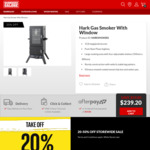 Hark Gas Smoker $239.20 + Delivery ($0 C&C) @ Barbeques Galore