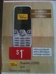 Huawei U2800 $1 Aust Post (When Purchased with $40 Optus Recharge Voucher)