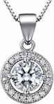 J.shine Woman Pendant Necklace 925 Sterling Silver 18” Box Chain Necklace $8.49 + Delivery ($0 Prime or $39+) @ JShine Amazon AU