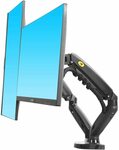 North Bayou F160 Dual Monitor Full Motion Desk Mount with Gas Spring 17" - 27" $69.30 Shipped @ ScreenMounts Amazon AU