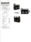 TDK Life on Record 2-Speaker Boombox $399.99 @ Costco Auburn NSW