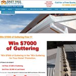 Win $7000 worth of FREE Guttering from Easy Fall Guttering