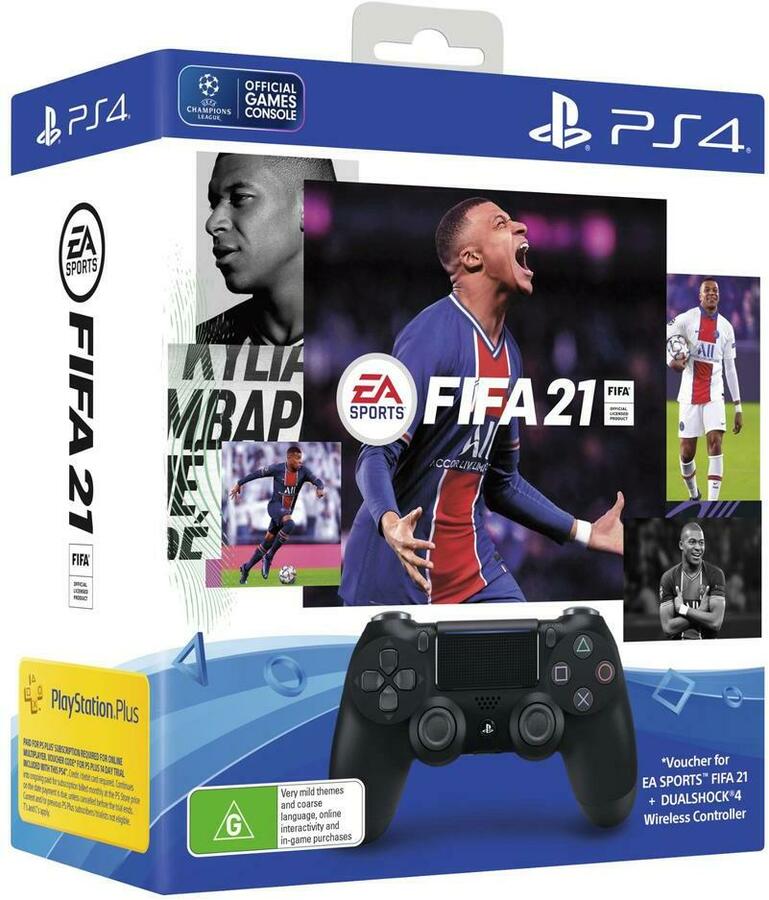 PS4 DualShock 4 Wireless Controller FIFA 21 Bundle $89 @ JB Hi-Fi & Amazon AU - OzBargain