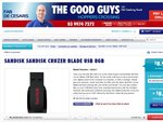 SanDisk Cruzer Blade USB 8GB $8.95 at The Good Guys