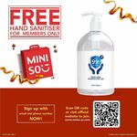 [NSW, VIC, QLD, SA] Free 500ml Hand Sanitiser (in Store) @ Miniso (Free Membership Required)