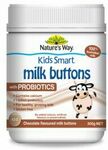 Nature's Way Kids Smart Milk Buttons with Probiotic Chocolate X 150 (Exp 08/2021) $1.99 + Delivery @ Chemist Direct