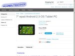 ePad Android 2.3 OS Free Shipping $76
