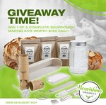 Win a Complete Sourdough Making Kit from Nourishme Organics