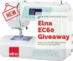 Win an Elna Elnita EC60 Computerised Sewing Machine from So-Sew-Easy