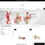 Yves Saint Laurent Christmas Fragrance Sets: Buy One, Get One Free, Free Delivery @ YSL Beauty