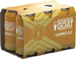 [VIC] Mountain Goat Summer Ale Beer $12 ($9.60 with Code) /6-Pack @ First Choice Liquor