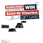 Win a $500 Gift Card from Mr Vitamins