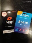 Boost Mobile $200 1-Yr Prepaid SIM Kit + Lebara $14.90 Starter SIM for $159, Boost $200 Prepaid SIM $152 @ Lucky Mobile