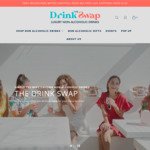 20% off Non Alcoholic Drinks + $15 Delivery ($0 with $120 Order/ $60 MEL Order) @ The Drink Swap