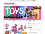 Deals Direct $2 Shipping on A - Z of Toys TODAY ONLY