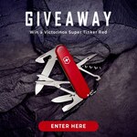 Win 1 of 2 Victorinox Super Tinker Pocket Swiss Army Knifes Worth $92.95 from Mega Botique
