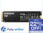 Samsung 980 1TB SSD (M.2 PCIe 3.0) $116 ($113.10 with eBay Plus) Shipped @ Futu eBay
