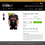 [Back Order] Holden Last Bathurst T-Shirt (200 Available) $65 + $9.90 Delivery / Up to 30% off Storewide @ GMSV