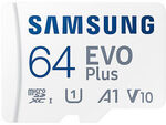 Samsung 64GB EVO Plus MicroSD Card $8.55 + Delivery ($0 C&C) @ Bing Lee eBay