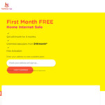 First Month Free Internet on OptiComm + $20 off/Month for 6 Months (Minimum 12 Month Contract) @ Harbour ISP