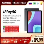Alldocube iPlay 50 (10.4" 2K, Android 12, 6GB/128GB, T618, 4G) US$111.99 (~A$168.98) Delivered @ Alldocube Direct AliExpress