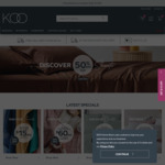 $25 off Your First Order ($50 Minimum Spend) + $7.99 Delivery ($0 with $100 Order) @ KOO Home Store