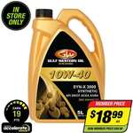 Gulf Western SYN-X 3000 10W-40 Engine Oil 5L $18.99 (Limit 2 Per Customer, Free Membership Required) @ Autobarn (in-Store Only)