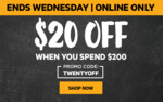 $20 Off $200 Spend - Online Only @ First Choice Liquor