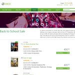 XBOX Marketplace - Back to School Sale. Includes Stacking 75% off